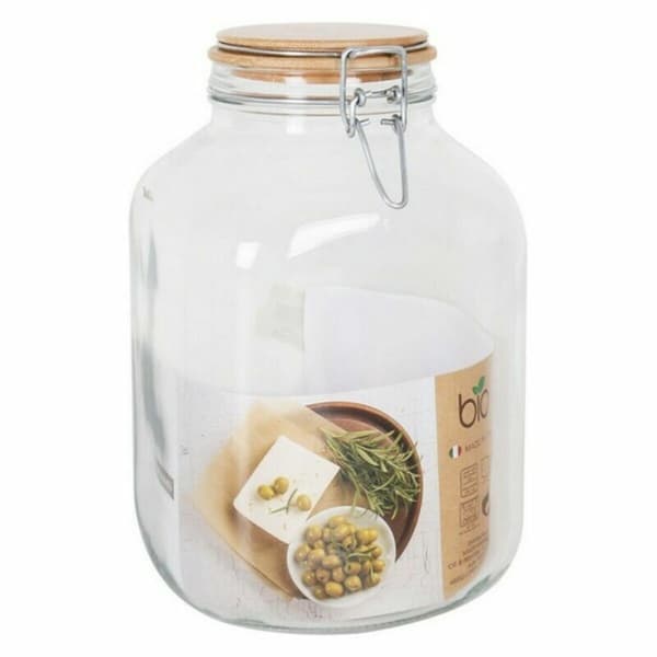 Burk Borgonovo Primizie Bambu 4,25L 14,5 x 14,5 x 26 cm (6 antal) (4,25 L)