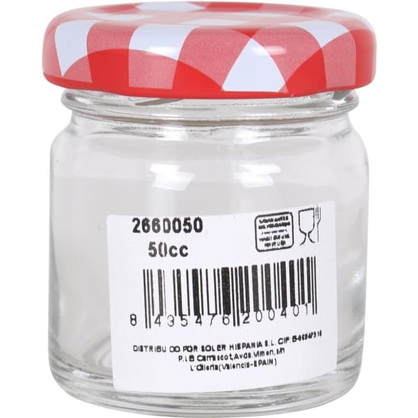Burk Mediterraneo Transparent 50 ml Glas (24 antal)