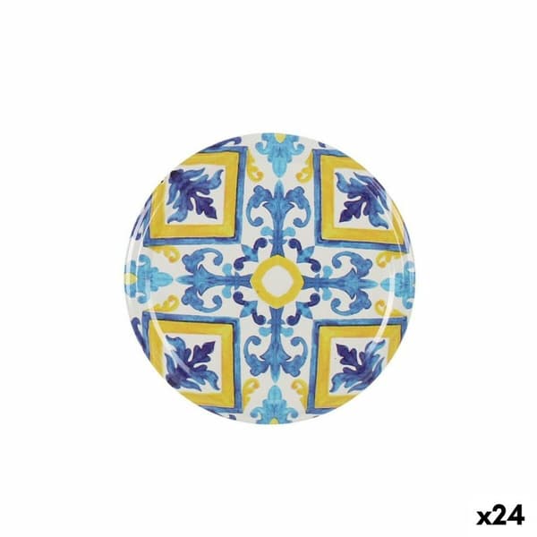 Set med lock Sarkap   Mosaik 6 Delar 8 x 0,8 cm (24 antal)