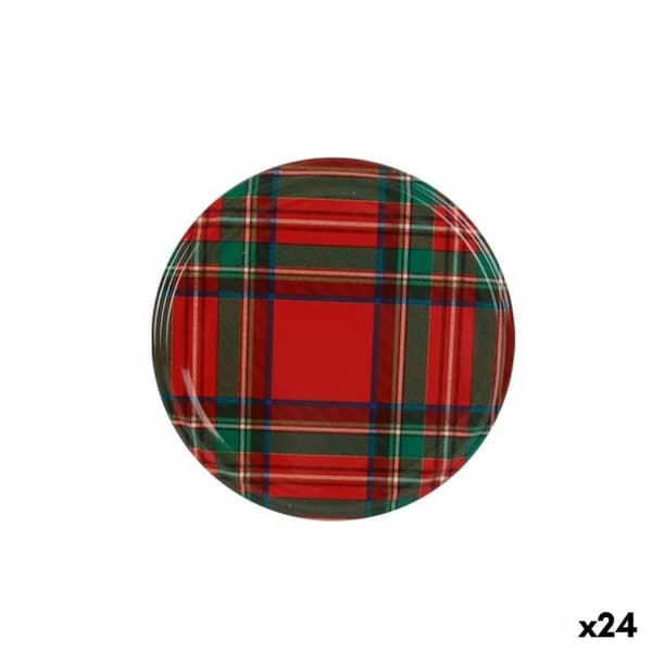Set med lock Sarkap   Skotte 6 Delar 8,5 x 0,8 cm (24 antal)