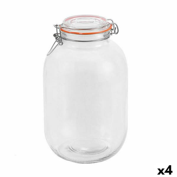 Burk La Mediterránea Hermetisk Glas 4,2 L (4 antal)