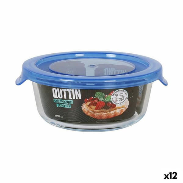 Lunchlåda Quttin   Blå 400 ml (12 antal)