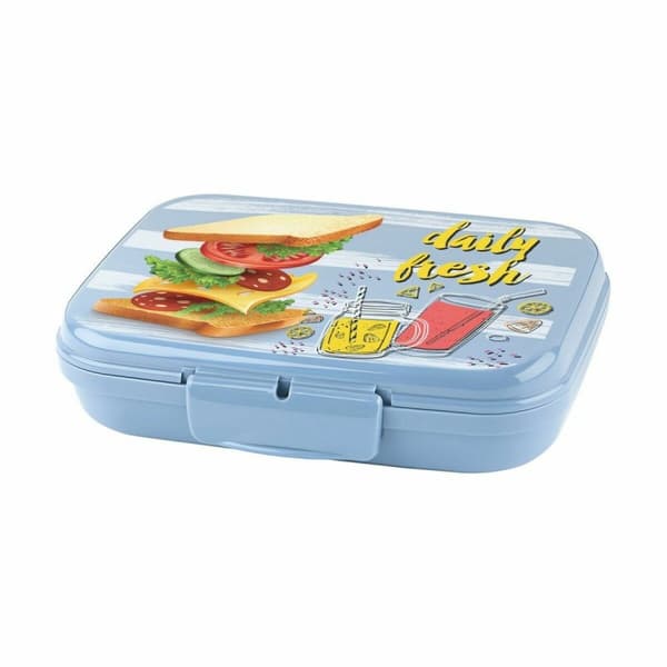 Smörgåslåda Titiz Plast 600 ml 16 x 12 x 4 cm (24 antal)