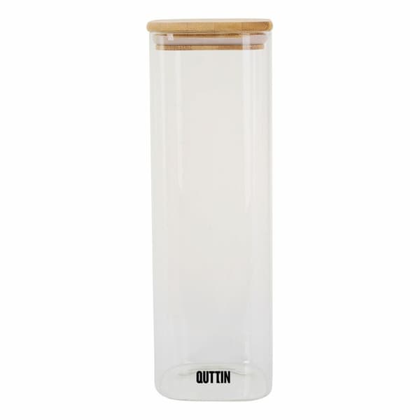 Burk Quttin Bambu Fyrkantig 1,3 L 8 x 27 cm (12 antal)