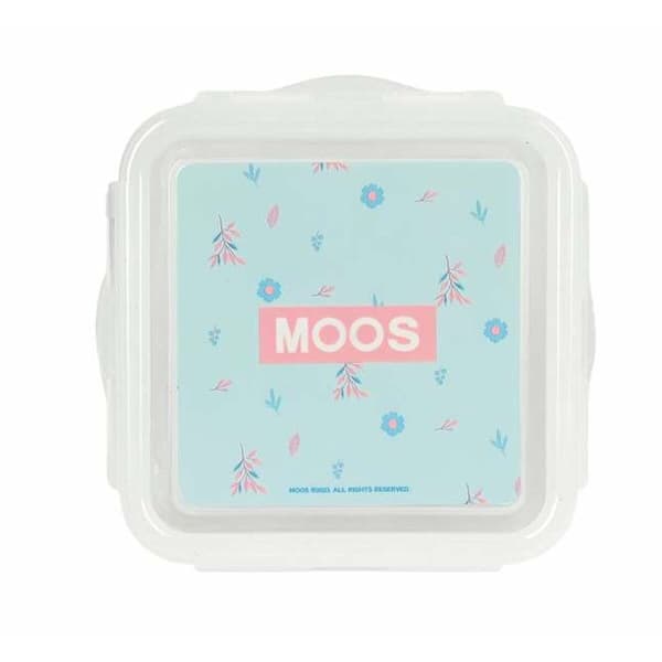 Lunchlåda Moos Garden Turkos 13 x 7,5 x 13 cm