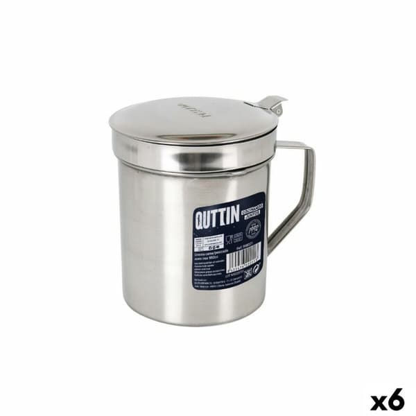 Salladsskål Privilege 950 ml Rostfritt stål 15 x 12 x 14 cm (6 antal)
