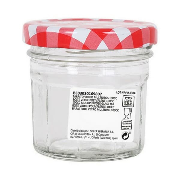 Burk Mediterraneo Glas 6,5 x 6,5 x 6,5 cm (72 Antal)