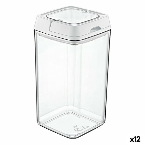 Burk Quttin Hermetisk stängning 1,5 L 11 x 11 x 20 cm (12 antal)