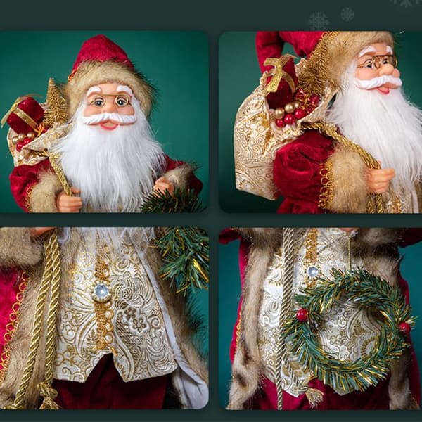 TD® jultomte prydnad 45cm*24cm*13cm Dekoration Lämplig till jul