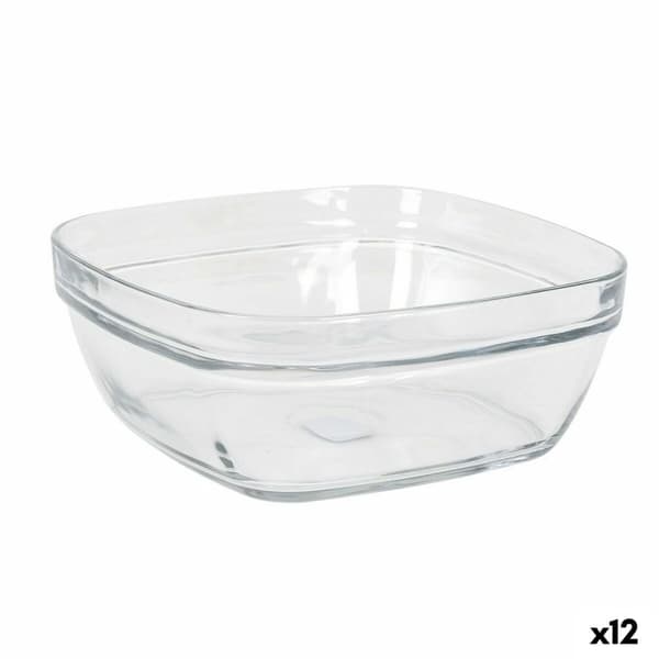Salladsskål Duralex Lys Stapelbara 2 L 20 x 20 x 8 cm (12 antal)
