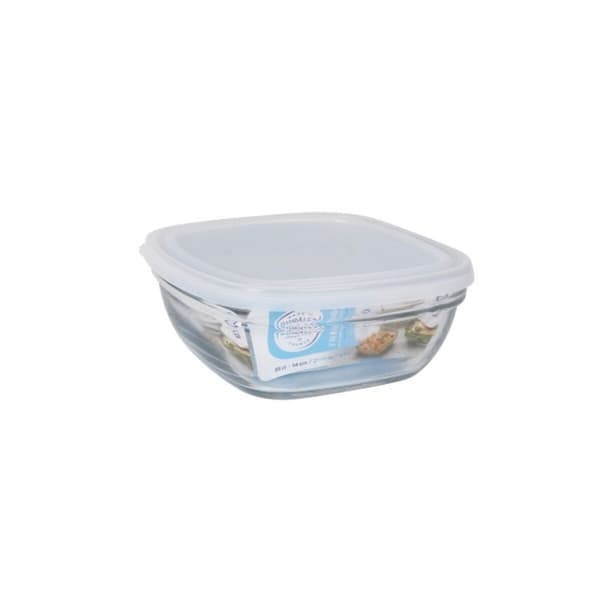 Lunchlåda Duralex Vit Transparent 610 ml (12 antal)