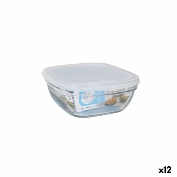 Lunchlåda Duralex Vit Transparent 610 ml (12 antal)