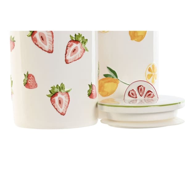 Burk Home ESPRIT Gul Röd Grön Modern Frukt (2 antal)