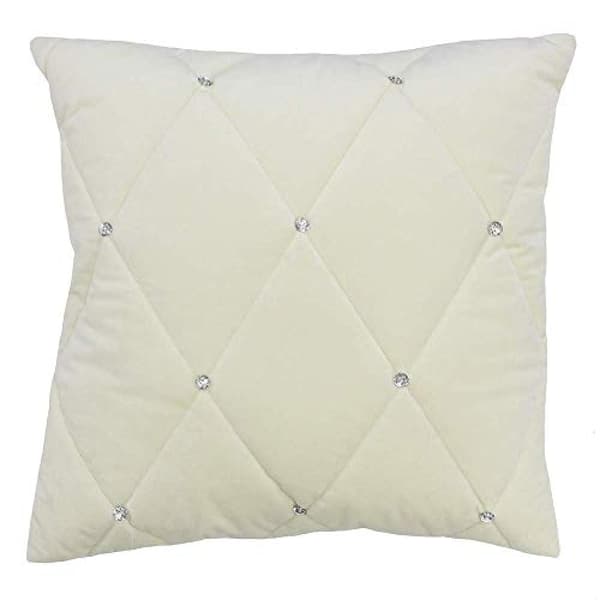 Riva Paoletti nyt pudebetræk med diamanter Cream 55 x 55cm