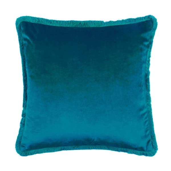Riva Paoletti Freya Cushion Cover Teal 45 x 45cm