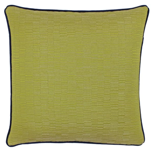 Riva Paoletti Putney Cushion Cover Citrine/Navy 45x45cm
