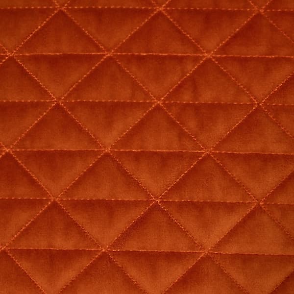 Riva Home Quartz Cushion Cover with Geometric Diamond Design