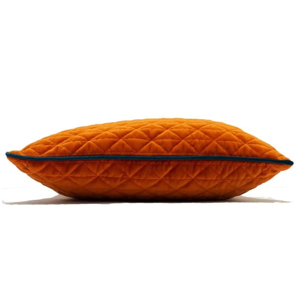 Riva Home Quartz Cushion Cover with Geometric Diamond Design