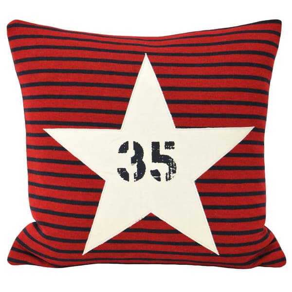 Riva Home Star Sign Cushion Cover Red 45x45cm
