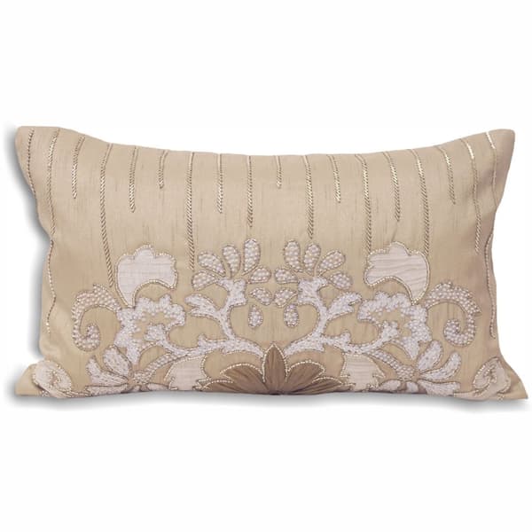 Riva Home French Collection Genevieve Cushion Cover Taupe 30x50cm