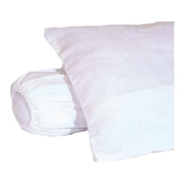 100% bomullsborstad fleece örngott 60x60 cm vit