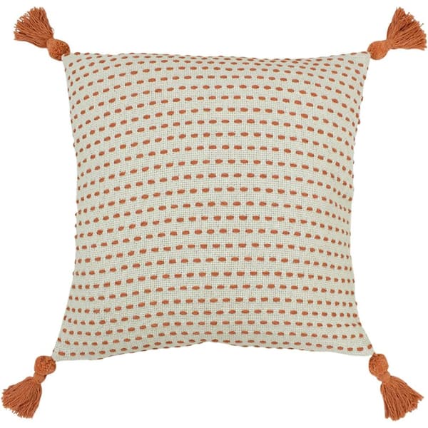 Furn Ezra Cushion Cover Coral One Size