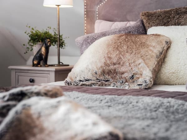 Skinnwille Cozy Kuddfodral - Naturlig Melange