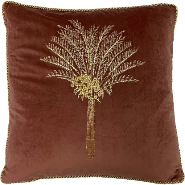 Furn Palmetræ pudebetræk Brown One Size