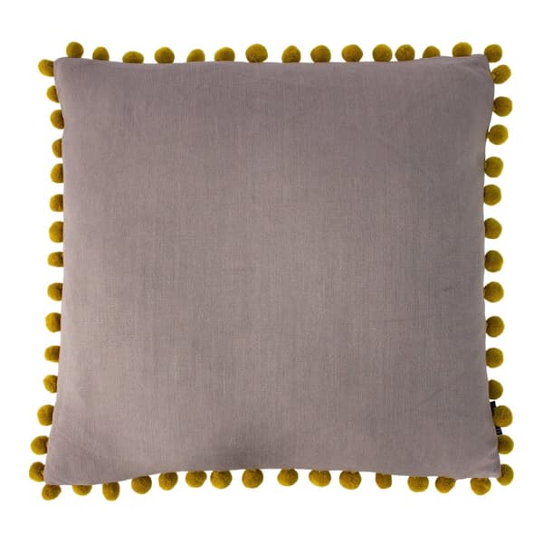 Riva Home Mardi Gras Cushion Cover Dove Grey/Gold One Size