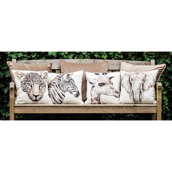 Evans Lichfield Safari Leopard Cushion Cover