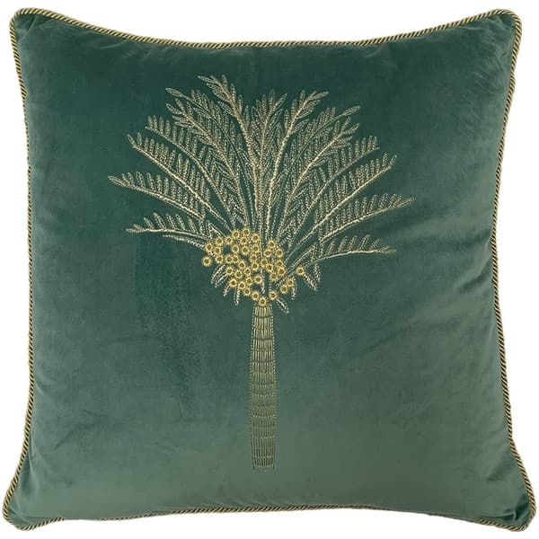 Furn Palm Tree Cushion Cover Mint One Size