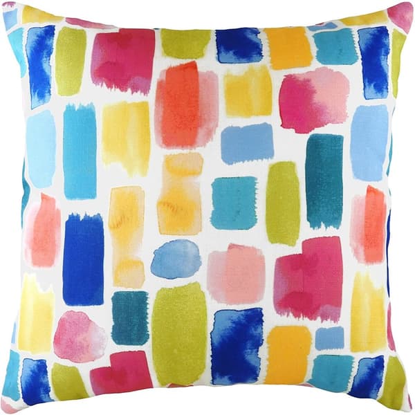 Evans Lichfield Aquarelle Dash kuddfodral Multicoloured One Size