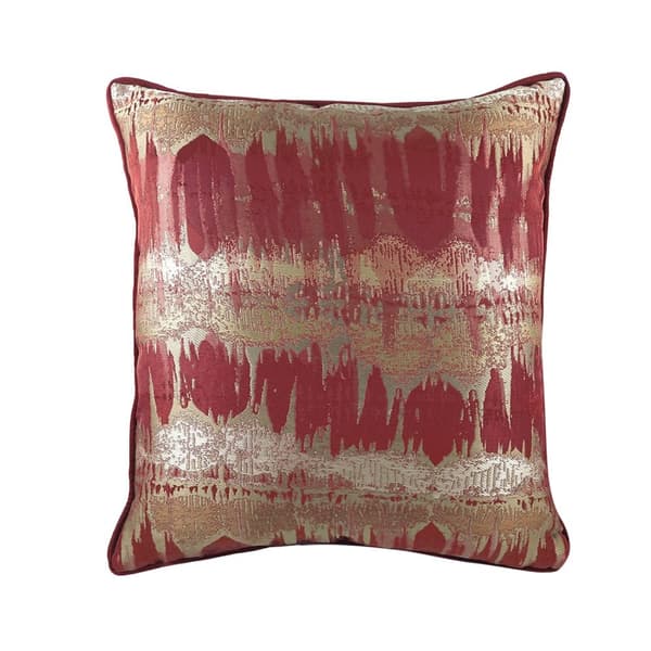 Evans Lichfield Inka kuddfodral Burgundy One Size