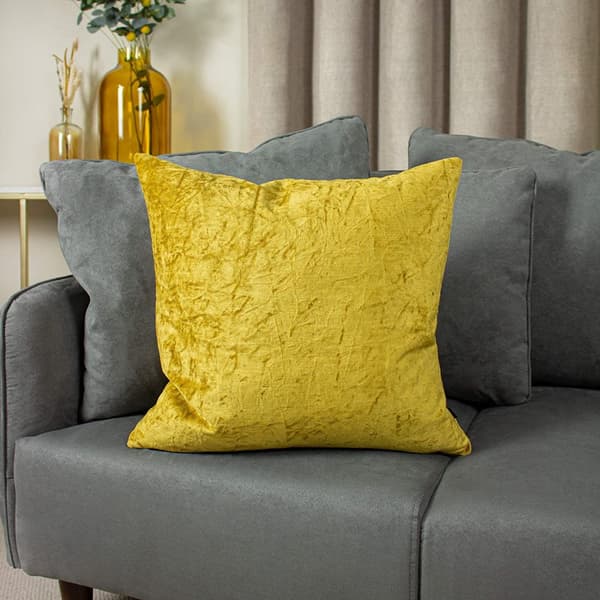Ashley Wilde Kassaro Crushed Velvet Cushion Cover