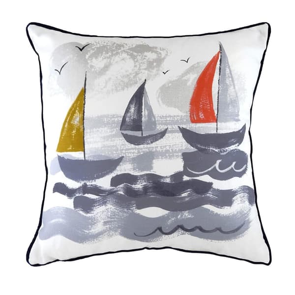 Evans Lichfield Nautical Cushion Cover Multicoloured One Size