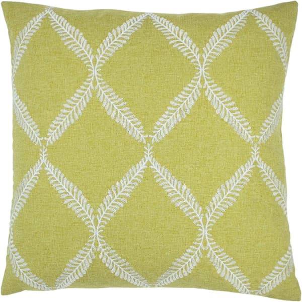 Paoletti Olivia Cushion Cover Citrus Yellow One Size