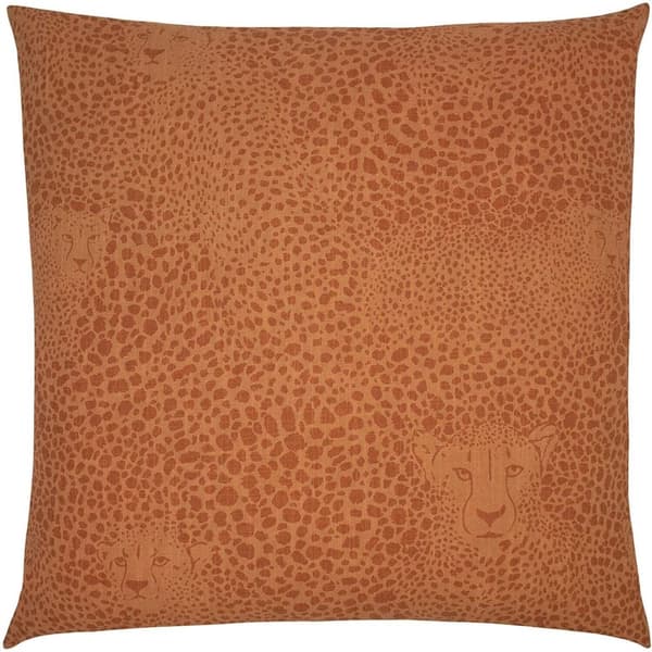 Furn Dolda kuddfodral med geparder Terracotta One Size