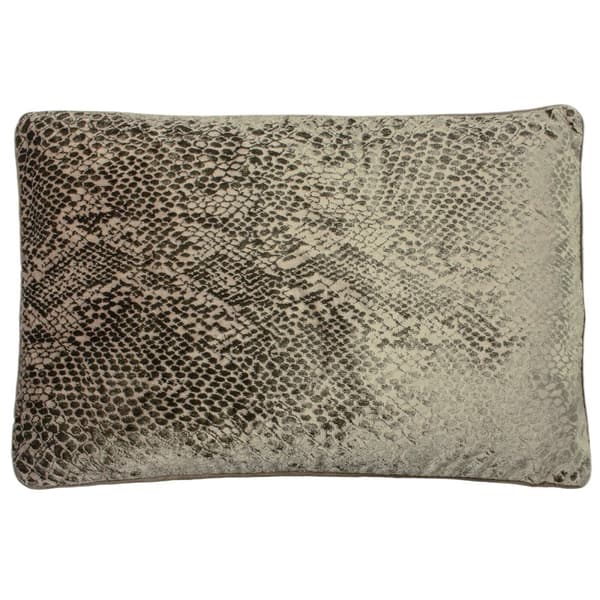 Paoletti Python Cushion Cover Champagne/Black One Size