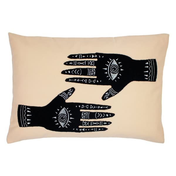 Furn Ashram-hænder Pudebetræk Blush/Black One Size