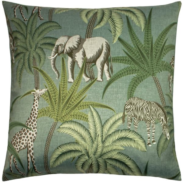 Paoletti Jungle Parade kuddfodral Green One Size