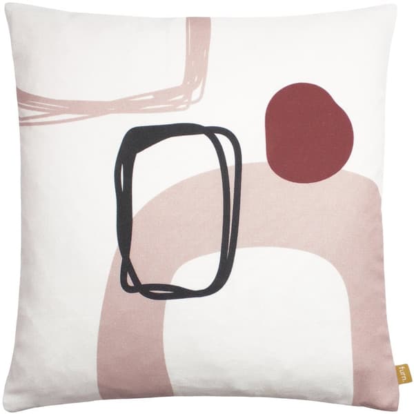 Furn Aida Recycled Cushion Cover Blush 43cm x 43cm