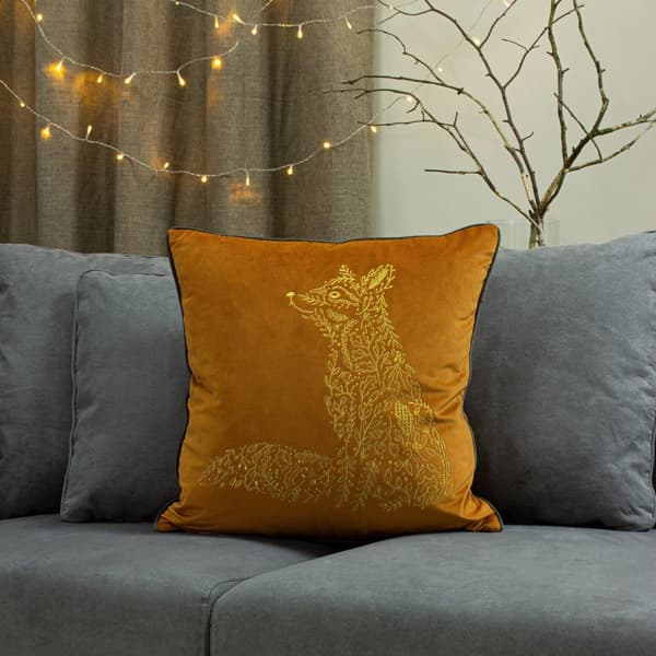 Furn Forest Fauna Fox Cushion Cover