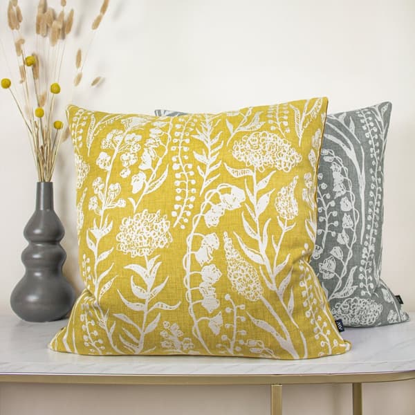 Ashley Wilde Turi Jacquard Floral Cushion Cover