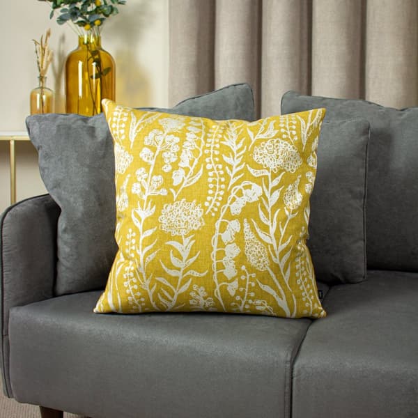 Ashley Wilde Turi Jacquard Floral Cushion Cover