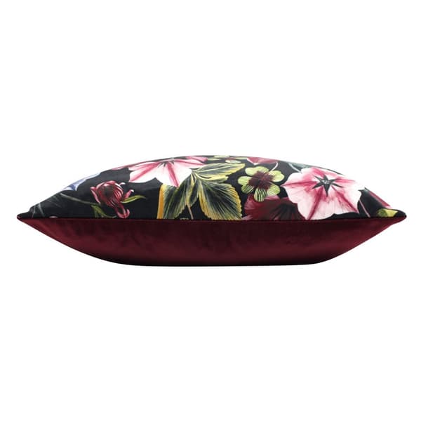 Evans Lichfield Midnight Garden Aquilegia Cushion Cover