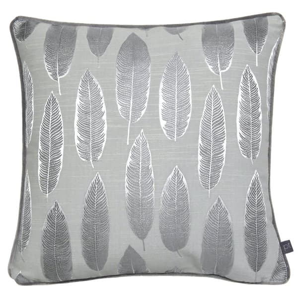 Prestigious Textiles Quill Cushion Cover Silver One Size