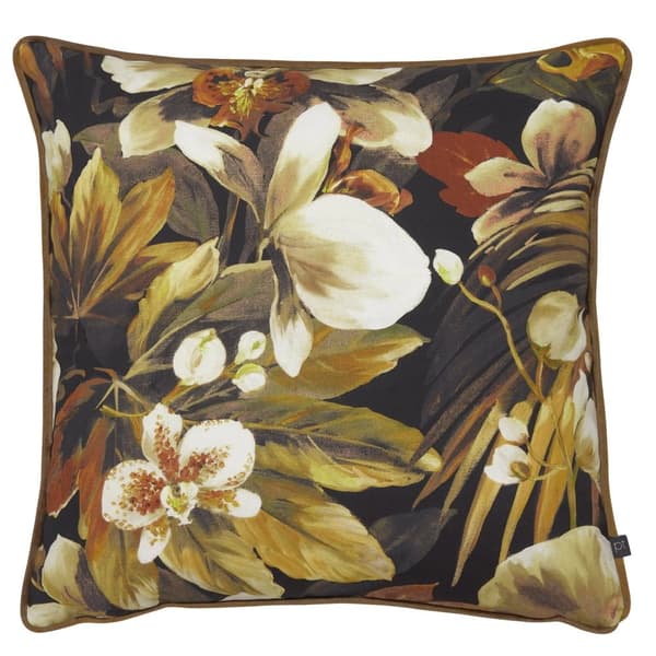 Prestigious Textiles Moorea Floral Cushion Cover Papaya 55cm x 55cm