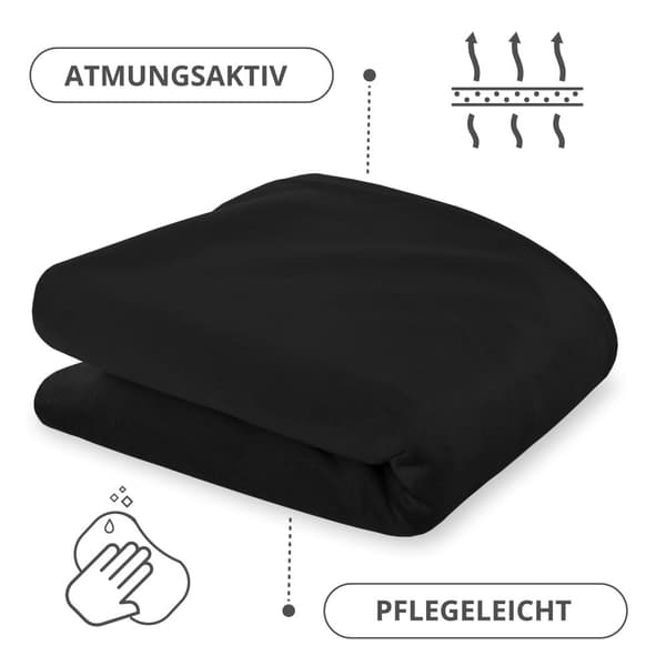 Sivuvuode tyynynpäällinen Velvet 40 x 145 cm - Tyynynpäällinen pitkänomaiseen tyynyyn Musta