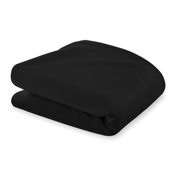 Sidesovepudebetræk Velvet 40 x 145 cm - Pudebetræk til aflang pude Sort