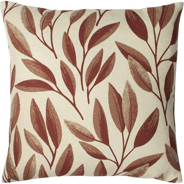 Paoletti Laurel Botanical Cushion Cover Rust One Size